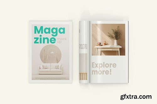 Magazine PSD Mockup 6V8LZMH