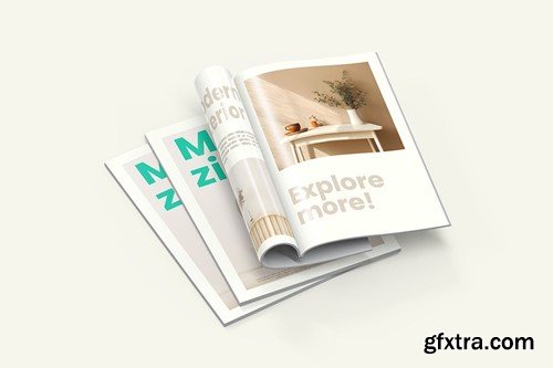 Magazine PSD Mockup 6V8LZMH