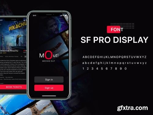 MovieOut App Ui Kit Ui8.net