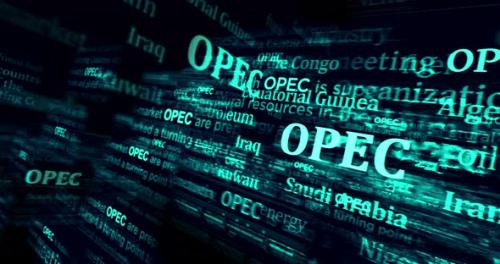 Videohive - OPEC Oil Petroleum Exporting headline news titles media seamless looped - 48039563 - 48039563