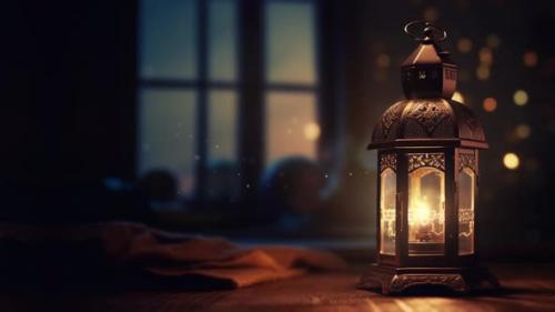 Videohive - Ramadan Lantern Background Loop - 48039768 - 48039768