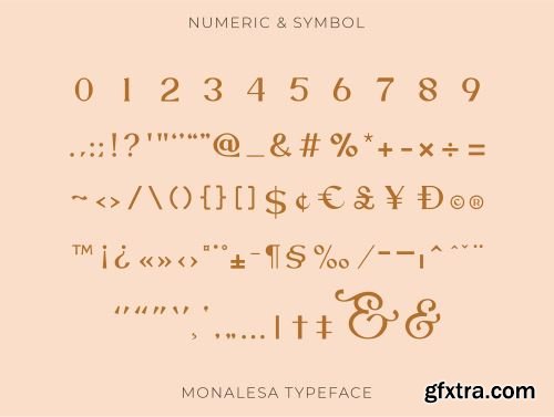 Monalesa - New Vintage Typeface Ui8.net