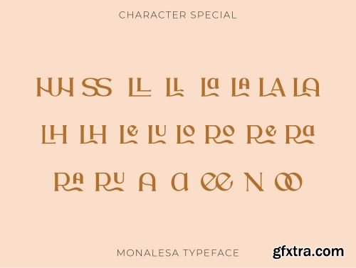 Monalesa - New Vintage Typeface Ui8.net