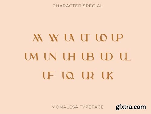 Monalesa - New Vintage Typeface Ui8.net