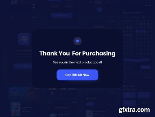 Movea - Movie Ticket App UI Kit Ui8.net