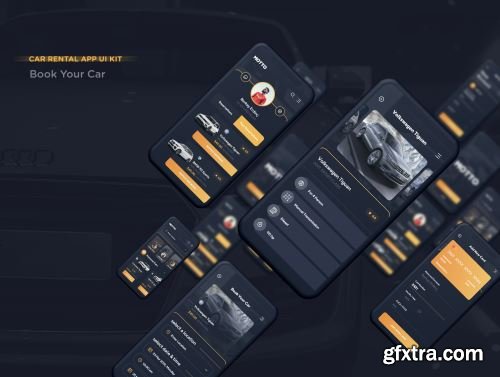 Motto Car Rental UI Kit Ui8.net