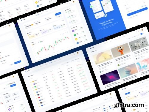 Cygen - Crypto Exchange Dashboard UI Kit Ui8.net