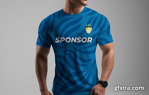 Men T-shirt Mockup PTEKMX3