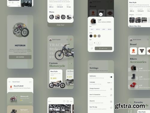 Motorun UI Kit Ui8.net