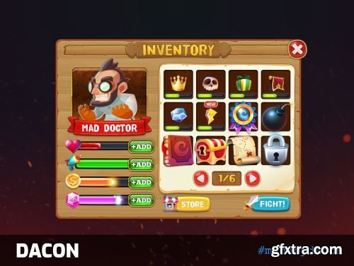 DACON – Game Icon Generator Ui8.net