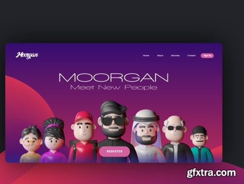 Moorgan 3D Avatar (v1.0) Ui8.net