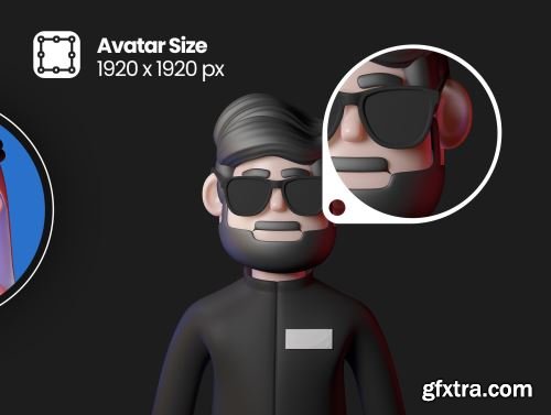 Moorgan 3D Avatar (v1.0) Ui8.net