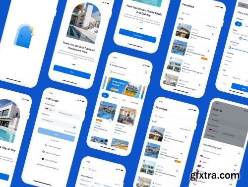 Mirai - Real Estate App UI KIT Ui8.net