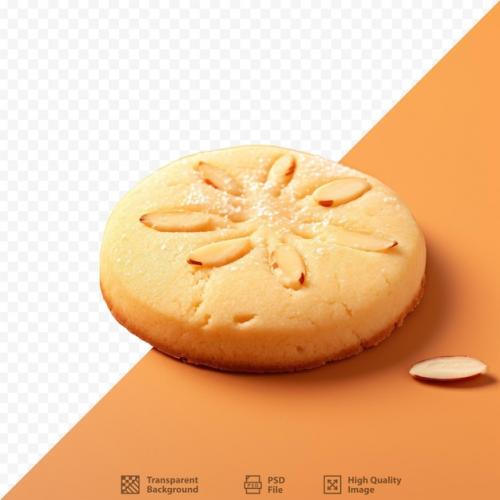 Premium PSD | Indian cashew nut cookie commonly called nan khatai or kaju biscuit on transparent background Premium PSD