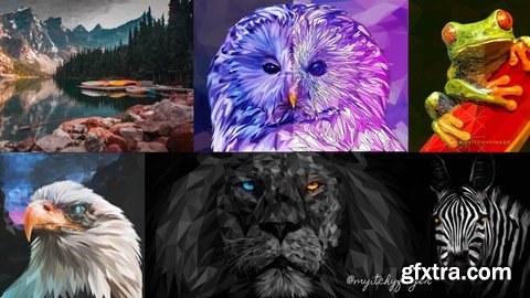 Learn to create amazing 2D Polyartworks!