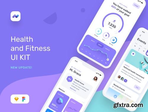 Momotaro Health UI Kit Ui8.net