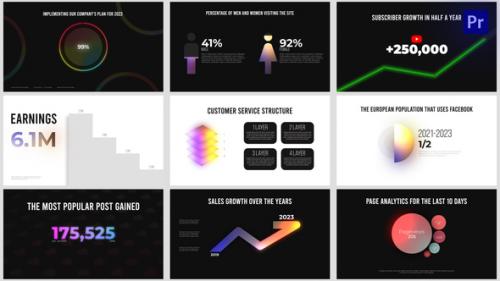 Videohive - Infographic Scenes - Social Media / PR - 48038134 - 48038134