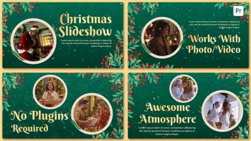 Videohive - Christmas Slideshow I MOGRT - 48040438 - 48040438