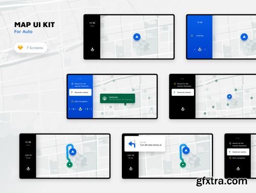 Map UI Kit Ui8.net