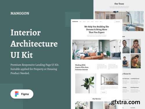 Manggon Interior Architecture UI Kit Ui8.net