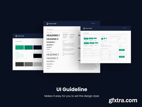 Mandor Construction Website UI Kit Ui8.net