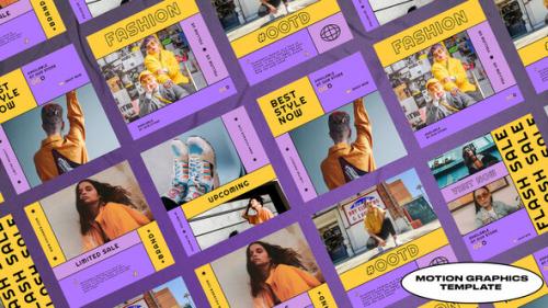 Videohive - Mason Fashion Sale Instagram Posts | Mogrt - 48088902 - 48088902