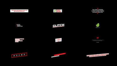 Videohive - Glitch Titles 1.0 | PP - 48092245 - 48092245