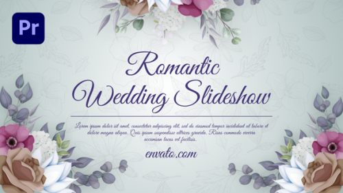 Videohive - Ink Romantc Wedding Slideshow (MOGRT) - 48093702 - 48093702