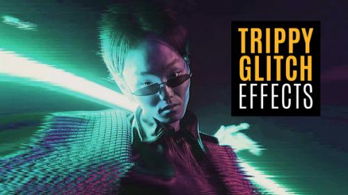 Videohive - Trippy Glitch Effects | Premiere Pro - 48094035 - 48094035