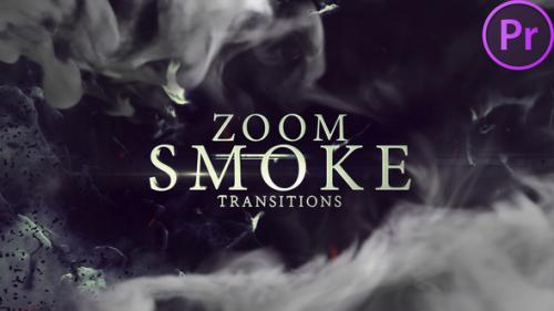 Videohive - Zoom Smoke Transitions for Premiere Pro - 48100367 - 48100367