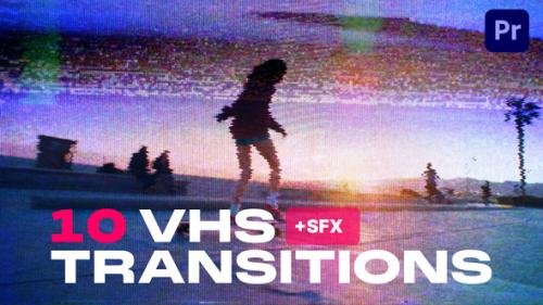 Videohive - VHS Transitions - 48103538 - 48103538