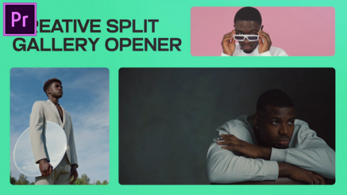 Videohive - Creative Multiscreen Opener | MOGRT - 48107145 - 48107145