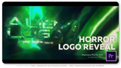 Videohive - Alien Logo Reveal - 48107995 - 48107995