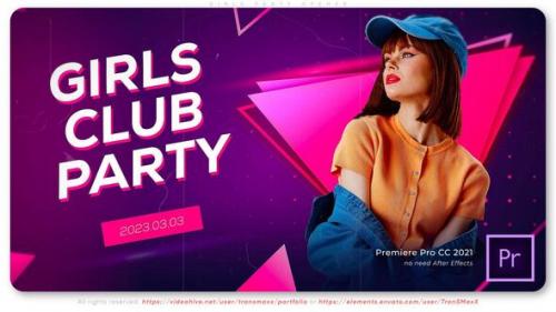 Videohive - Girls Party Opener - 48108001 - 48108001