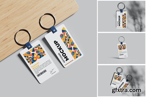 Keychain Mockup 885MF8J