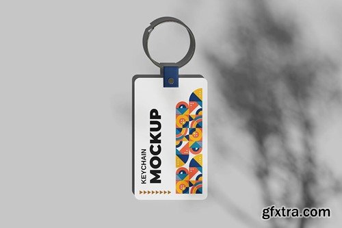 Keychain Mockup 885MF8J