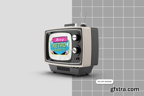 Vintage TV Mockup ZN22Y5T