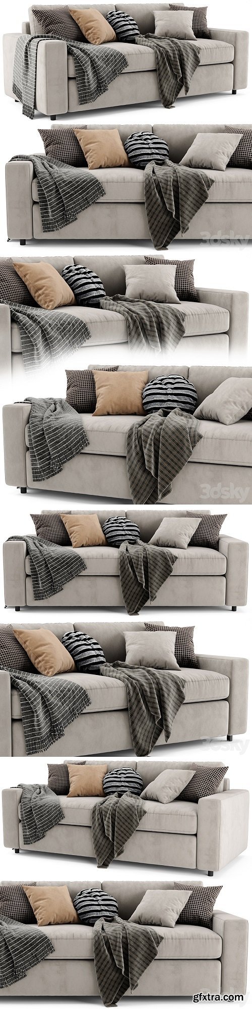 West Elm Urban 2 Seats Sofa