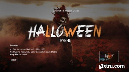 Videohive Halloween Opener 48308614