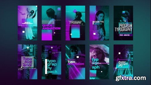 Videohive Abstract Instagram Stories 48318220