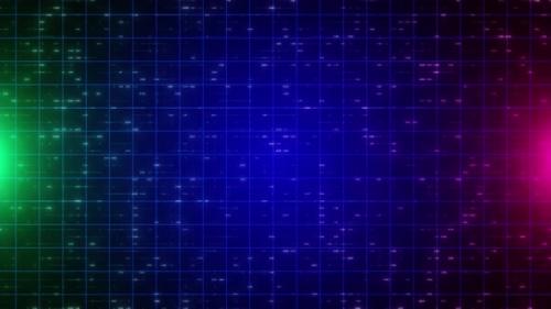 Videohive - Futuristic High Tech Gird Animation Background. Loop ...