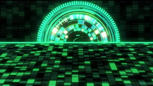 Videohive - HUD Circle Animation Background. HUD Interface, High Tech Futuristic Technology Interface Background - 48028849 - 48028849