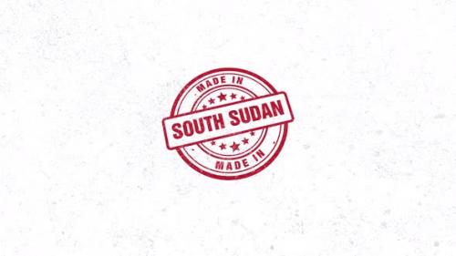 Videohive - Made In South Sudan Rubber Stamp - 48046368 - 48046368