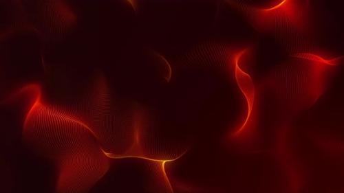 Videohive - Abstract glowing particle background - 48046393 - 48046393