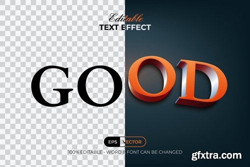 Good Text Effect Orange Style Q5TVARB