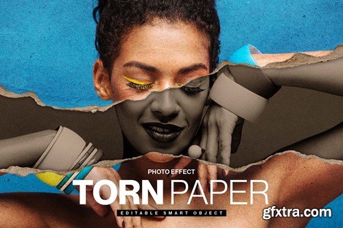 Paper Tear Effect Template HZWV7G9