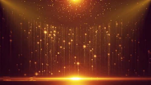 Videohive - Beautiful Particle Lighting Stage Background - 48053435 - 48053435