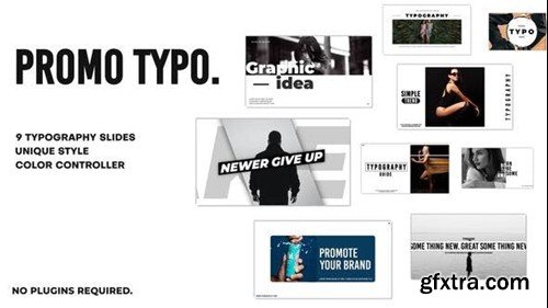 Videohive Typography Promo 48336478