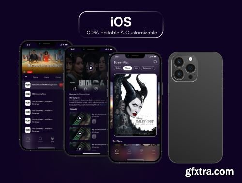 Stream Movie - StreamFlix App for iOS & Android Ui8.net