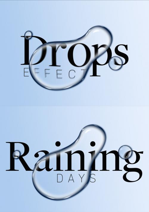 Drop Text Effect 648210574